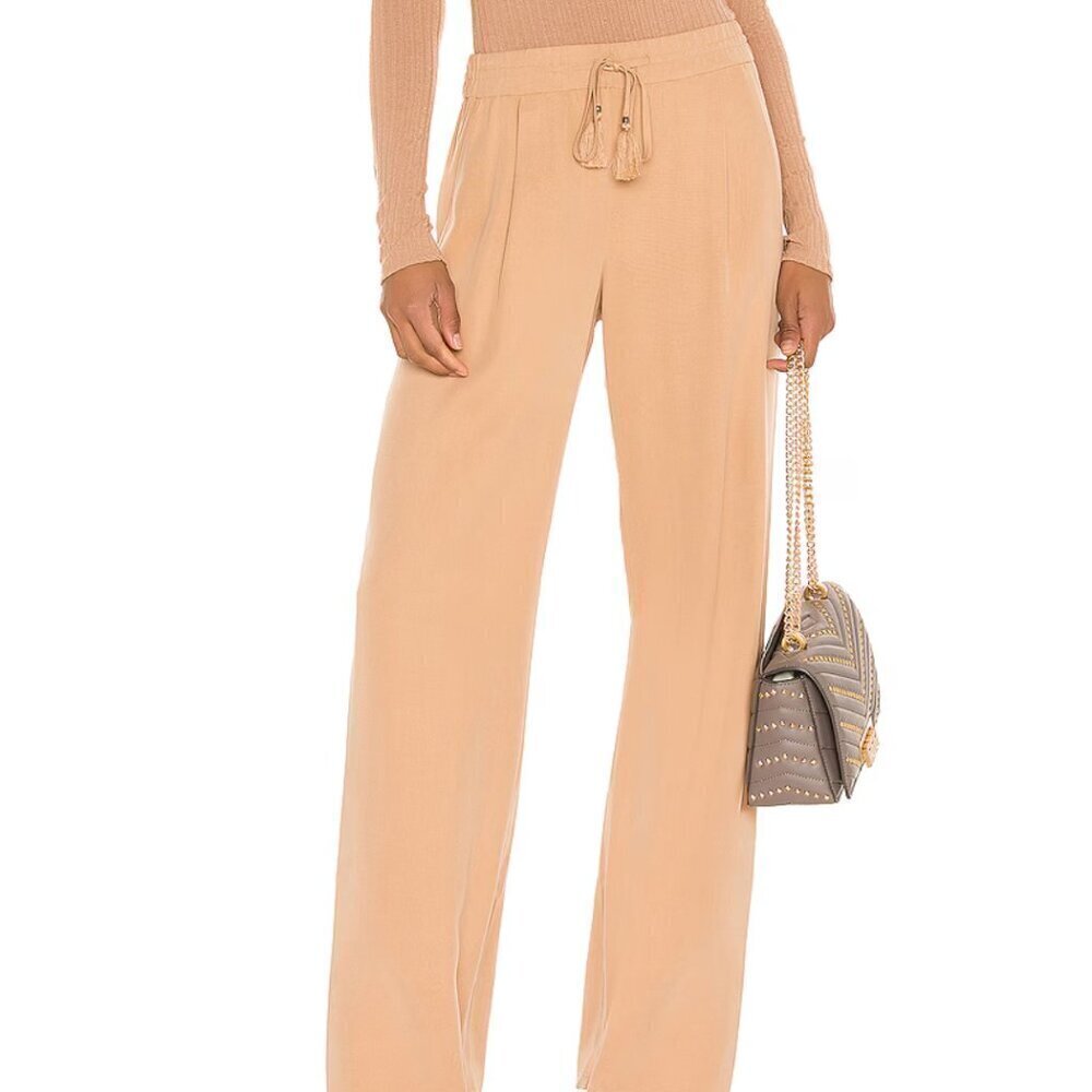 PAIGE Solynne Pant in Tan Size Small